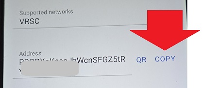 app VERUS per android