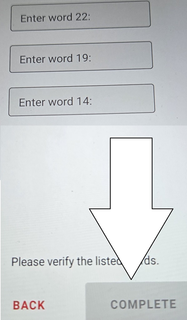 app VERUS per android